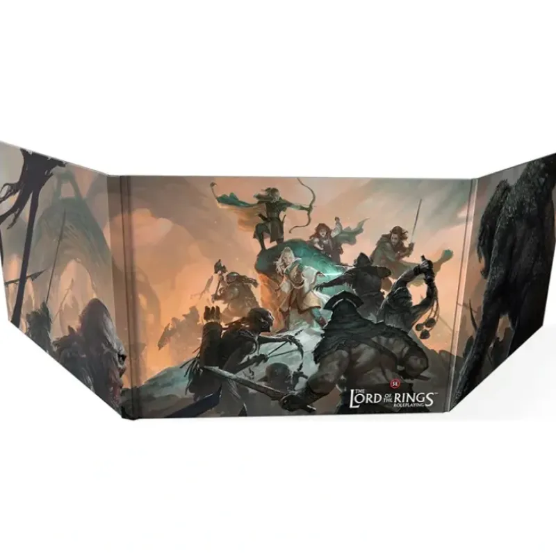 Shop All*D&D 5E: The Lord of the Rings RPG: Loremaster's Screen - Miniature Marvels: Airplane Models & Painted Dice