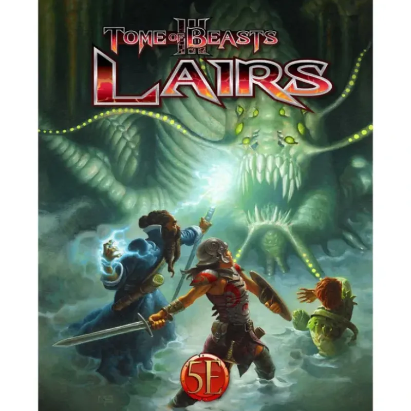 Shop All*D&D 5E: Tome of Beasts 3 Lairs - Miniature Marvels: Airplane Models & Painted Dice