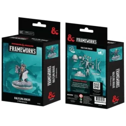 Miniature<D&D Frameworks: Male Halfling Rogue WZK 75081 - Miniature Marvels: Airplane Models & Painted Dice