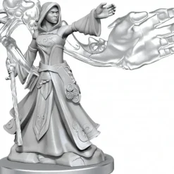 Miniature<D&D Frameworks: W01 - Elf Wizard Female WZK 75023 - Miniature Marvels: Airplane Models & Painted Dice