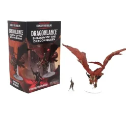 Miniature<D&D Icons of the Realms: Dragonlance - Kansaldi on Red Dragon (Set 25) WZK 96225 - Miniature Marvels: Airplane Models & Painted Dice