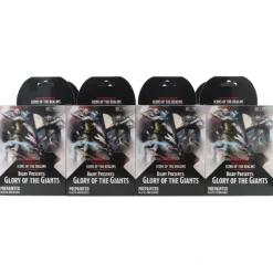 Miniature<D&D Icons of the Realms: Bigby Presents Glory of the Giants - 8ct Booster Brick (Set 27) WZK 96261 - Miniature Marvels: Airplane Models & Painted Dice