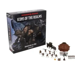 Miniature<D&D Icons of the Realms: Adventure in a Box - Goblin Camp WZK 96196 - Miniature Marvels: Airplane Models & Painted Dice