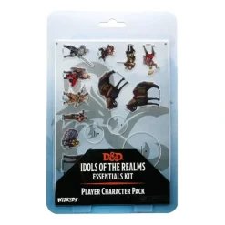 Miniature<D&D Idols of the Realms: Essentials 2D Miniatures - Player Character Pack WZK 94502 - Miniature Marvels: Airplane Models & Painted Dice