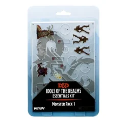Miniature<D&D Idols of the Realms: Essentials 2D Miniatures - Monster Pack 1 WZK 94500 - Miniature Marvels: Airplane Models & Painted Dice