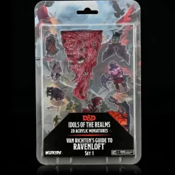 Miniature<D&D Idols of the Realms: Van Richten's Guide to Ravenloft 2D Set 1 WZK 94512 - Miniature Marvels: Airplane Models & Painted Dice