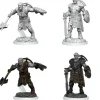 Miniature<D&D Nolzur's Marvelous Miniatures: Earth Genasi Fighter WZK 90402 - Miniature Marvels: Airplane Models & Painted Dice