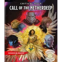 Role-playing Game<D&D RPG: Critical Role - Call of the Netherdeep WOC D08670000 - Miniature Marvels: Airplane Models & Painted Dice