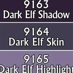 Paint<Dark Elf Skin: MSP Triads RPR 09755 - Miniature Marvels: Airplane Models & Painted Dice