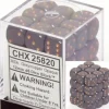 Dice<Dark Grey with Copper: Opaque 36d6 12mm Dice Block CHX 25820 - Miniature Marvels: Airplane Models & Painted Dice