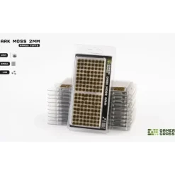 Shop All*Dark Moss (2mm) Tuft - Small LTG GSG-GG2-DMS - Miniature Marvels: Airplane Models & Painted Dice