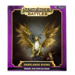 Miniature<Darklands Rising: Premium Set - Mengkare, Great Wyrm: Pathfinder Battles WZK 97511 - Miniature Marvels: Airplane Models & Painted Dice