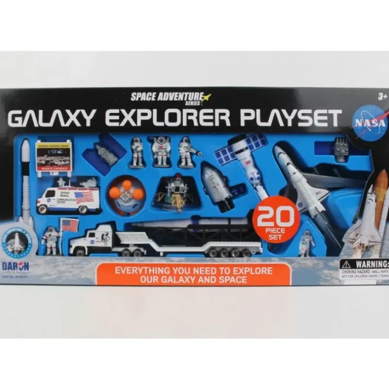Airplane Model*Daron Space Adventure GALAXY EXPLORER PLAYSET RT38147 - Miniature Marvels: Airplane Models & Painted Dice