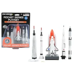 Airplane Model*Daron Space Adventure ROCKET SERIES PLAYSET RT9123 - Miniature Marvels: Airplane Models & Painted Dice