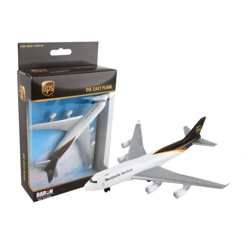Airplane Model*Daron UPS 747 Diecast Single Plane - Miniature Marvels: Airplane Models & Painted Dice