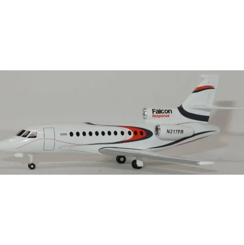 Airplane Model*Dassault Aviation WM001 1:200 Falcon Response 900 N217FR - Miniature Marvels: Airplane Models & Painted Dice