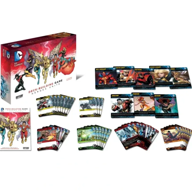 Shop All*DC Comics DBG: 2 - Heroes Unite (stand alone or expansion) - Miniature Marvels: Airplane Models & Painted Dice