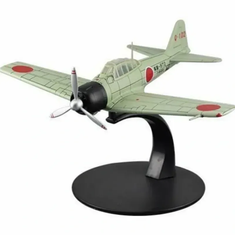 Airplane Model*De Agostini #31 1:72 Mitsubishi A6M3 Zero Model 32 - 9-victory ace Kazuo Tsunoda, 2nd Kokutai, Imperial Japanese Navy Air Service, Buna Airfield, New Guinea, 1942 - Miniature Marvels: Airplane Models & Painted Dice