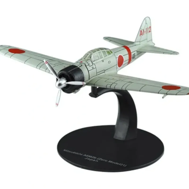 Airplane Model*De Agostini #11 1:72 Mitsubishi A6M2b Zero Model 21 - Lt(jg) Shigehisa Yamamoto, IJNAS, Akagi, Pearl Harbor, December 7, 1941 - Miniature Marvels: Airplane Models & Painted Dice