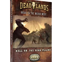Role-playing Game<Deadlands: The Weird West - Hell On The High Plains Swade S2P 10229 - Miniature Marvels: Airplane Models & Painted Dice