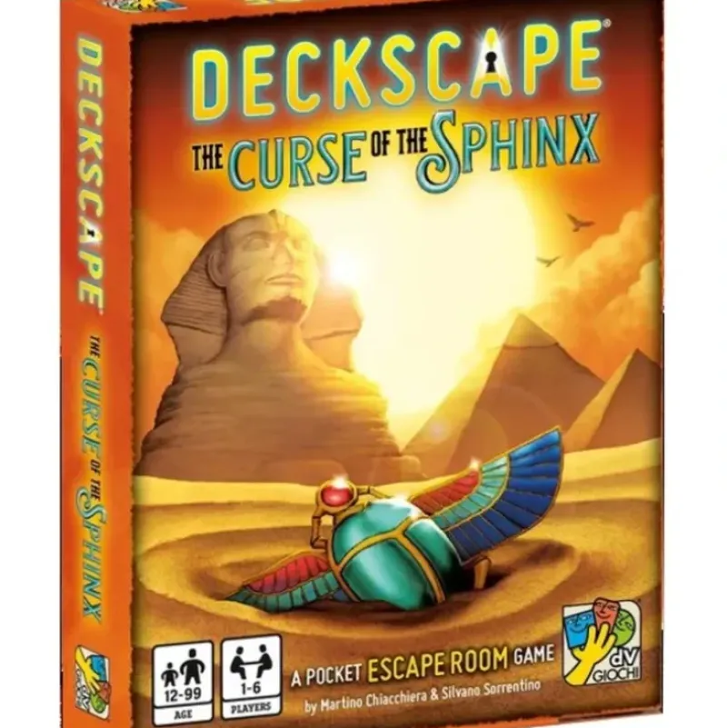 Shop All*Deckscape - The Curse of the Sphinx: dV Giochi DVG 5710 - Miniature Marvels: Airplane Models & Painted Dice