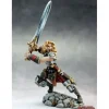 Miniature<Deenah, Female Barbarian: Dark Heaven Legends RPR 03652 - Miniature Marvels: Airplane Models & Painted Dice