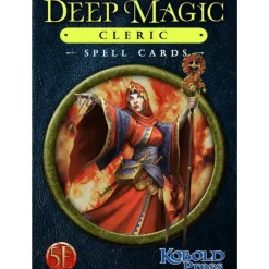 Shop All*Deep Magic Spell Cards: Cleric (5E) PZO KOB9177 - Miniature Marvels: Airplane Models & Painted Dice