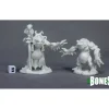 Miniature<Deep One Priest & Servitor: Bones RPR 77520 - Miniature Marvels: Airplane Models & Painted Dice