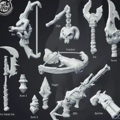 Shop All*Demon Hunter Weapons - Miniature Marvels: Airplane Models & Painted Dice