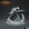 Miniature<Demon King Abaddon Stance - Miniature Marvels: Airplane Models & Painted Dice