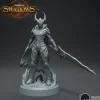 Miniature<Demon King Abaddon Standing - Miniature Marvels: Airplane Models & Painted Dice