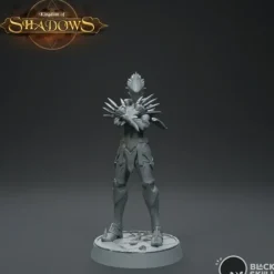Miniature<Demon King Valac Standing - Miniature Marvels: Airplane Models & Painted Dice