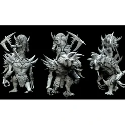 Miniature<Devient Crawler - Miniature Marvels: Airplane Models & Painted Dice
