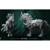 Miniature<Devil Horse - Miniature Marvels: Airplane Models & Painted Dice