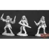 Miniature<DHL Classics - Female Rogues (3): Dark Heaven Legends RPR 03297 - Miniature Marvels: Airplane Models & Painted Dice
