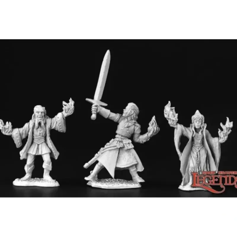 Miniature<DHL Classics - Fire Wizards: Dark Heaven Legends RPR 03454 - Miniature Marvels: Airplane Models & Painted Dice