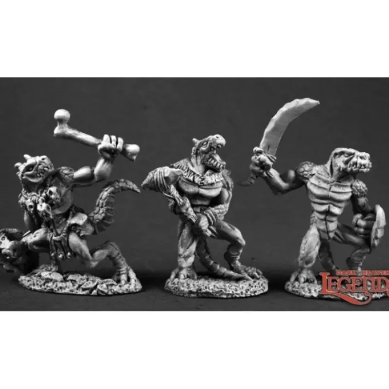 Miniature<DHL Classics - Lizardmen II: Dark Heaven Legends RPR 03558 - Miniature Marvels: Airplane Models & Painted Dice