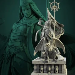 Miniature<Diana Echo Thermera, 32mm - Miniature Marvels: Airplane Models & Painted Dice