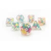 Dice<Dice Set: Lucky Charm Glowworm SDZ 0006-05 - Miniature Marvels: Airplane Models & Painted Dice