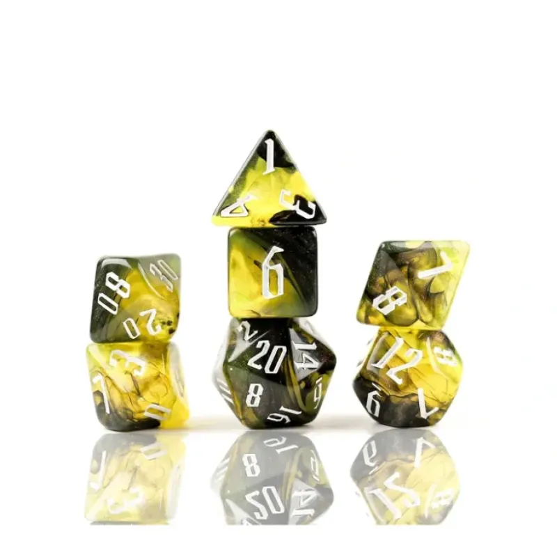 Dice<Dice Set: Poison Nebula SDZ 0013-01 - Miniature Marvels: Airplane Models & Painted Dice