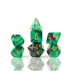 Dice<Dice Set: Skybox Nebula SDZ 0013-04 - Miniature Marvels: Airplane Models & Painted Dice