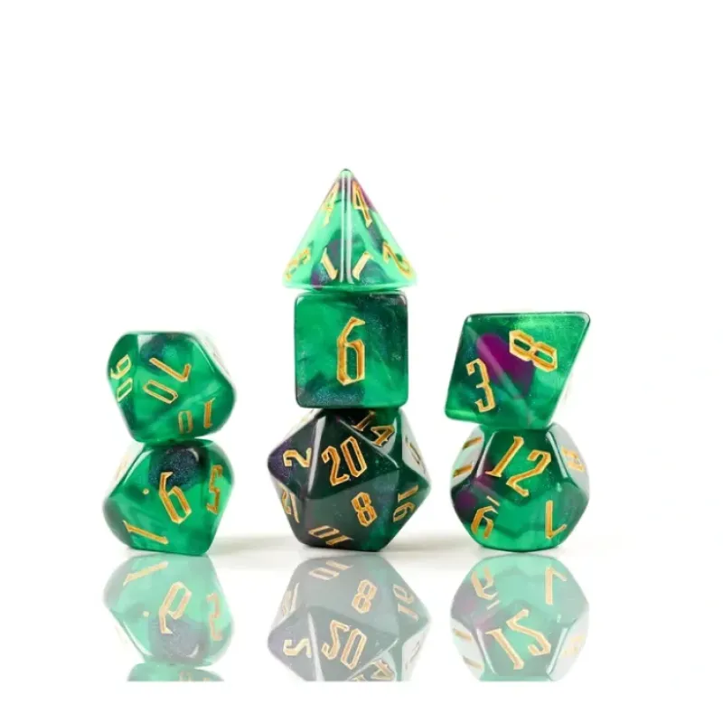 Dice<Dice Set: Skybox Nebula SDZ 0013-04 - Miniature Marvels: Airplane Models & Painted Dice