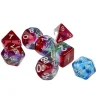 Dice<Dice Set: Watermelon SDZ 0004-05 - Miniature Marvels: Airplane Models & Painted Dice