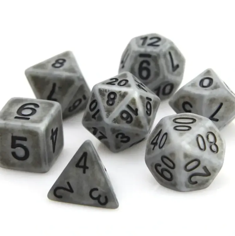 Shop All*Die Hard Dice - Ancient Stone - Miniature Marvels: Airplane Models & Painted Dice