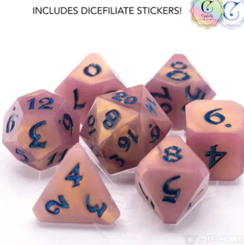 Shop All*Die Hard Dice - Avalore Cynfully Lux - Miniature Marvels: Airplane Models & Painted Dice