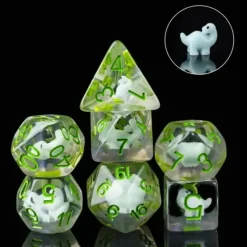 Shop All*Dinosaur 7-Set RPG Dice - Miniature Marvels: Airplane Models & Painted Dice