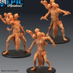 Miniature<Dire Trolls - Miniature Marvels: Airplane Models & Painted Dice