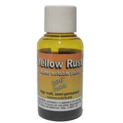 Paint<Dirty Down Paints Yellow Rust (25ml) - Miniature Marvels: Airplane Models & Painted Dice