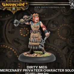 Miniature<Dirty Meg: Mercenaries - Solo PIP 41053 - Miniature Marvels: Airplane Models & Painted Dice