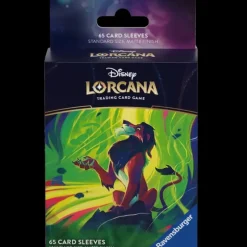 Shop All*Disney Lorcana TCG: Azurite Sea - Card Sleeves Scar - Miniature Marvels: Airplane Models & Painted Dice